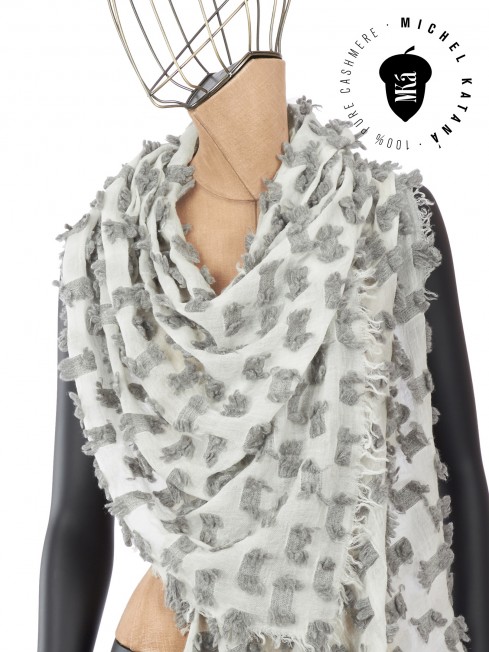 Палантин Унисекс CutT.W100_24DMW-11.1/GR